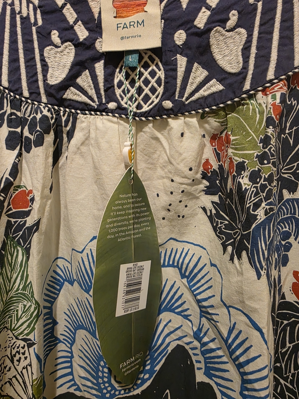 FARM Rio Graphic Rio Maxi Dress - Picture 5 of 6